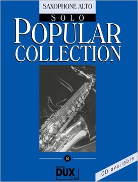 Zbiór nut na saksofon altowy Popular Collection 8