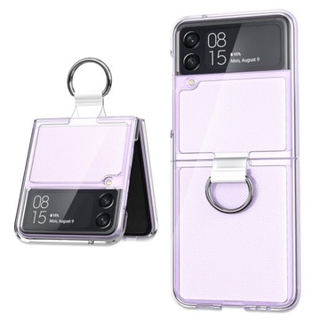 Etui Clear Case Ring do Galaxy Z Flip3 5G, Obudowa
