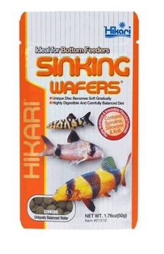 HIKARI SINKING WAFERS 25G POKARM DLA RYB DENNYCH