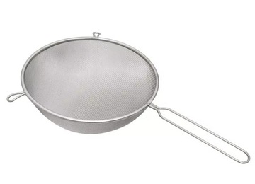 Sitko kuchenne sito nierdzewne 25 cm gęste drobne