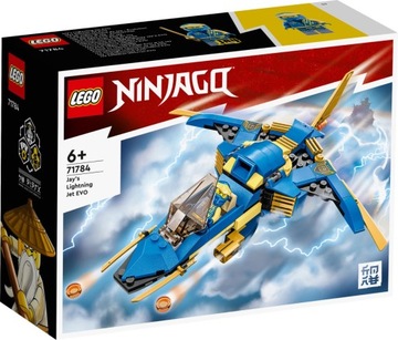 LEGO NINJAGO 71784 Odrzutowiec ponaddźwiękowy Jay'