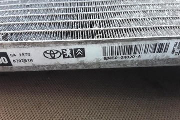 CHLADIČ KLIMATIZACE TOYOTA AYGO (_B1_) 884500H020 1.0L GASOLINE 2011