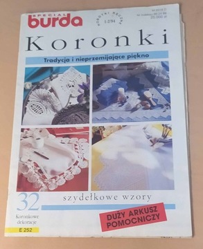 Czasopismo Burda koronki 1-2/94