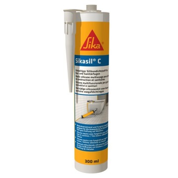 Sika Sikasil C biały MASA USZCZELNIAJĄCA Silikon neutralny 300ml kolor Biel