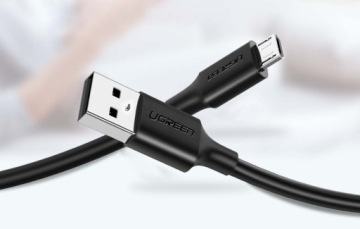 Кабель USB-Micro USB UGREEN US289, 3 м (черный)