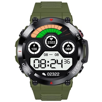 Smartwatch Męski Hagen HC36K.24.5314 zielony pasek