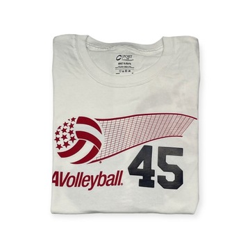 Мужская футболка PORT&COMPANY USA VOLLEYBALL XL