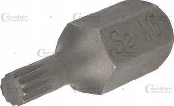 BIT SPLINE M5X30mm WIELOWPUST 10mm