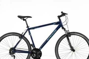 Rower 28 Kands Crossline 1100 M19 granat-mięt 2022