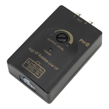 KONWERTER POZIOMU SYGNAŁU AUDIO RCA LOW HIGH 1A