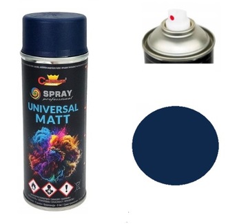 CHAMPION SPRAY UNIWERSALNY FARBA NIEBIESKI MAT RAL5010 400ml