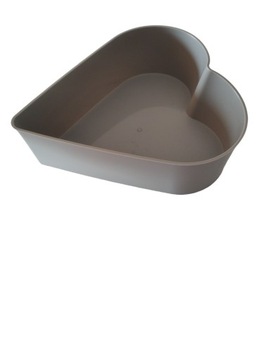 IKEBANA, DONICZKA DO KOMPOZYCJI SERCE POPIEL