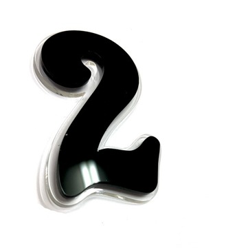 Numer na dom, na drzwi - 3D- plexi numer, 15 cm