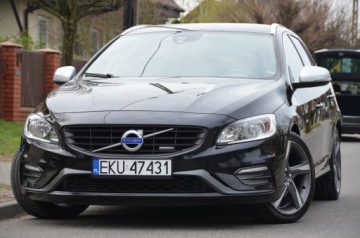 Volvo V60 I Kombi Facelifting 2.0 D4 DRIVE-E 181KM 2015 SUPER R-DESIGN 2.0D4 181KM LIFT SERWIS 100%ORG.LAKIER! NAVI SKÓRA+ALCANTARA