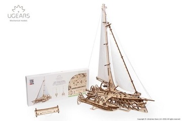 TRIMARAN MERIHOBUS MODEL MECHANICZNY DO SKŁADANIA