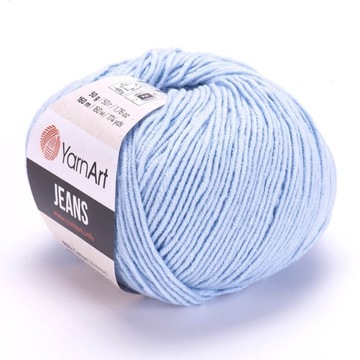 Włóczka YARNART JEANS 75 błękit