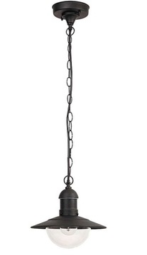 Lampa wisząca zewnętrzna Oslo czarna