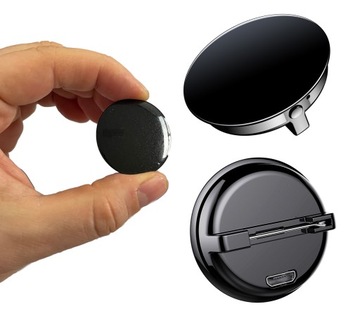 Ukryty Mini Dyktafon Przypinka Broszka Klips 16GB