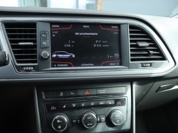 Seat Leon III ST Facelifting 1.5 EcoTSI 130KM 2018 Seat Leon 1.5 TSI, Salon Polska, Serwis ASO, zdjęcie 11
