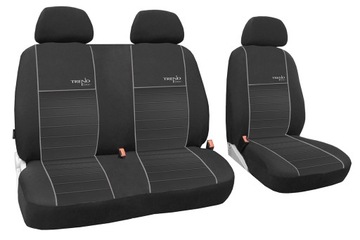 VIVARO TRAFIC 2+1 BUS / MOCNE pokrowce samochodowe