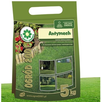 NAWÓZ DO TRAWNIKA TRAWNIKÓW TRAWY ANTYMECH ZWALCZA MECH W TRAWNIKU 5KG