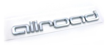 Emblemat Audi Allroad Napis Litery logo