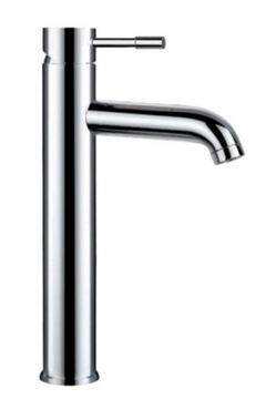 BATERIA UMYWALKOWA NABLATOWA SREBRNA POŁYSK WYSOKA GRAF CHROM