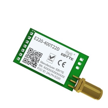 E220-400T22D Радиомодуль LoRa 433МГц 5км