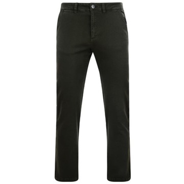 Duże Spodnie Eleganckie Męskie Khaki 261 KAM
