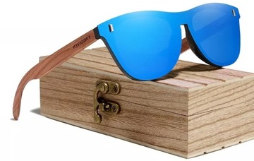 OKULARY przeciwsłoneczne KINGSEVEN drewniane UV400 2024