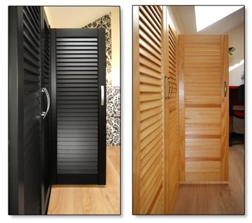 Ażurowe drzwiczki lamelowe 43,5 x 29,4 cm BIAŁY ciepły