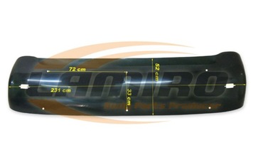 MERCEDES ACTROS MP1 OSŁONA PRZECIWSŁONECZNA SPOILER BLENDA NISKA KABINA