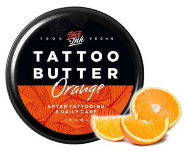 Masło Krem do tatuażu LOVEINK Tattoo Butter ORANGE