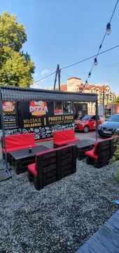 Мебель из поддонов. Скамейка, терраса, садовый диван. ЕВРО.