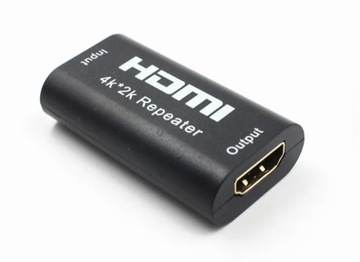 Wzmacniacz sygnału HDMI 4k*2k Repeater złączka