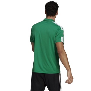 Koszulka męska adidas Squadra 21 Polo zielona GP6430 Koszulka męska adidas