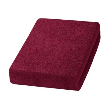 PRZEŚCIERADŁO FROTTE BORDOWE