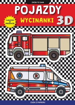 Wycinanki Pojazdy 3D 4162