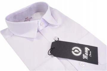 ЭЛЕГАНТНАЯ ТОРЖЕСТВЕННАЯ РУБАШКА, БЕЛАЯ, 11 лет J140a