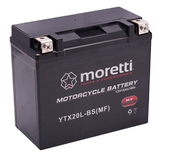 AKUMULATOR ŻELOWY YTX20L-BS 12V 18Ah 250A GOLDWING