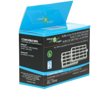 2 угольных фильтра для холодильника Whirlpool ART6510A+SF