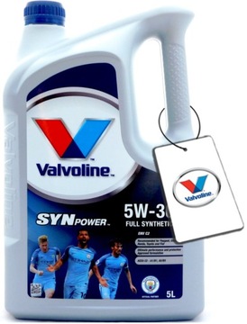 VALVOLINE SYNPOWER ENV C2 5W30 5L + GRATIS