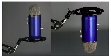 СТУДИЙНЫЙ МИКРОФОН YETI BLUE + ПОДСТАВКА + ПОП + КОРЗИНА