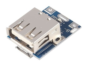 Moduł Powerbank microUSB 5V 1A BMS 4,2V LiIon 0134