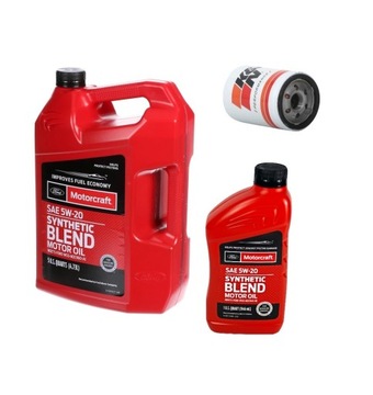 MOTORCRAFT 5W20 6QT FILTR FORD EDGE FUSION F150 V6