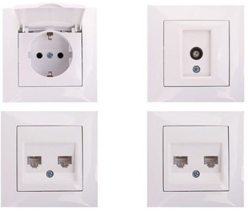 ДВОЙНОЙ ПЕРЕКЛЮЧАТЕЛЬ WESA РАЗЪЕМ WESA02 LC-02