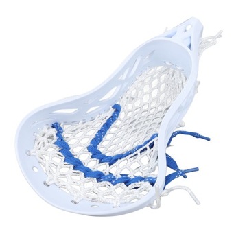 Głowa do lacrosse z naciągniętą siatką, odporna na zużycie, nylonowa AH