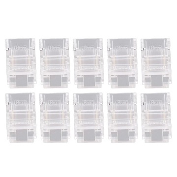 10 szt. Złącza listwy oświetleniowej LED 2Pin 8mm