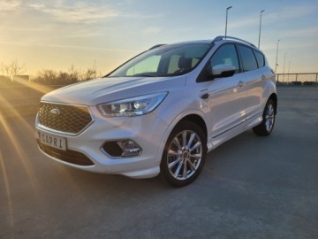 Ford Kuga II SUV Facelifting 2.0 TDCi 150KM 2017 Ford Kuga 2.0TDCi VIGNALE Piekna Bezwypadkowa 2.0 Diesel 150KM