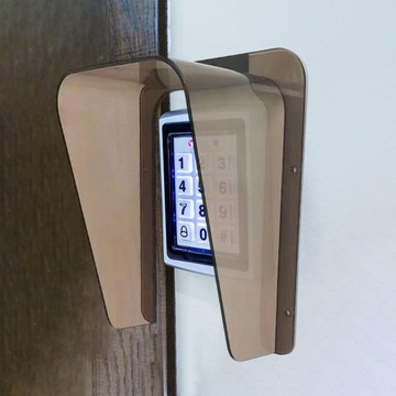 Дождевик для дверного звонка. Цветная крышка колокольчика